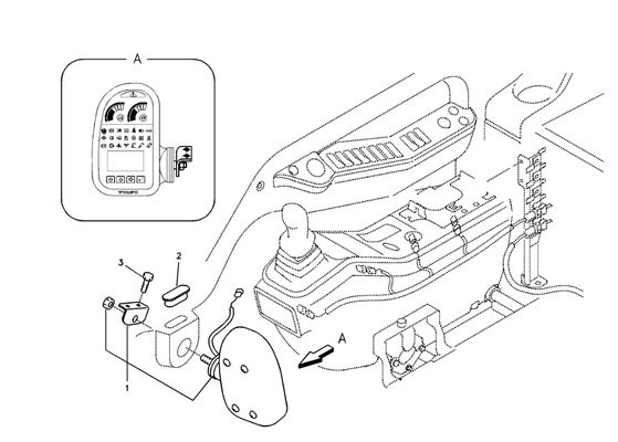 VOE14390065 VOE14636301 EC210B EC360B EC700B Panel Ekran İçin Elektrikli Yedek Parçalar