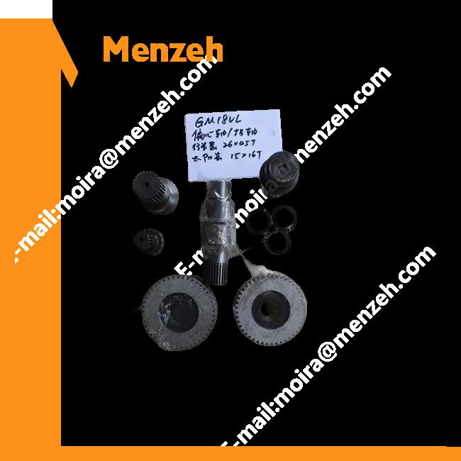 GM18VL Ekskavatör Dişli Parçaları Aks Mili PC120-1 PC120-2 PC120-5 PC120-6 SL130-5